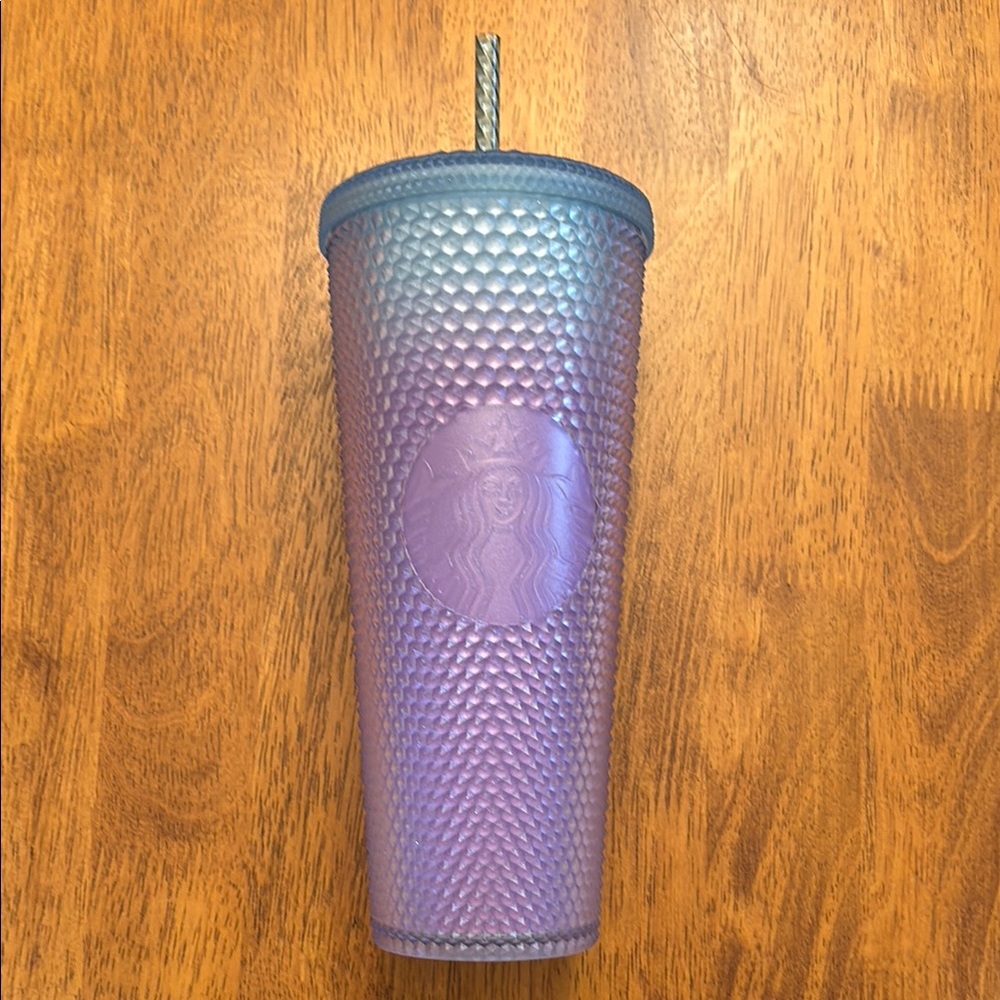 Starbucks Purple and Blue Studded Drinkware Tumbler